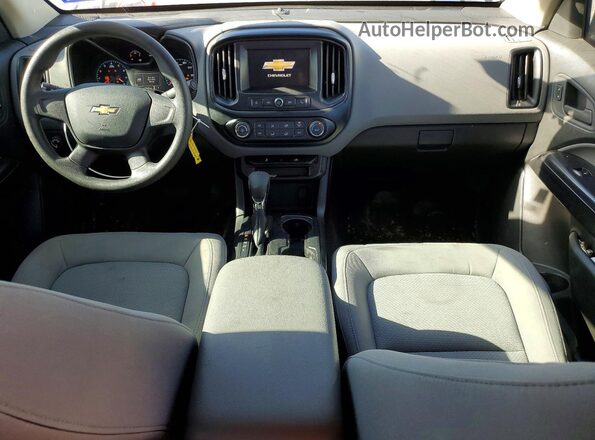 1GCGSBEA7N1281883 2022 CHEVROLET COLORADO Gray Вид панелі приладів