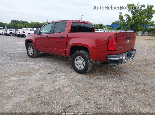 1GCGSBEAXG1284800 2016 CHEVROLET COLORADO Red Հետևի ձախ