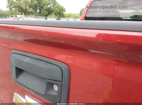 1GCGSBEAXG1284800 2016 CHEVROLET COLORADO Red Սալոնի հետևի տեսք
