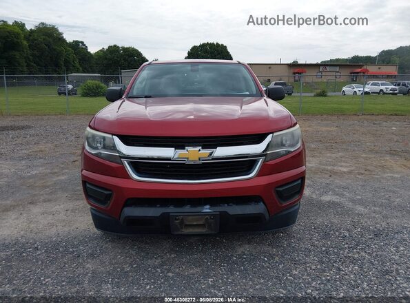 1GCGSBEAXG1284800 2016 CHEVROLET COLORADO Red 
