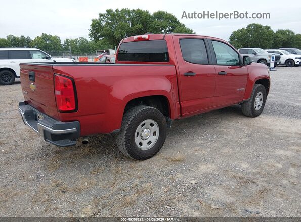1GCGSBEAXG1284800 2016 CHEVROLET COLORADO Red Հետևի աջ