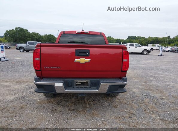 1GCGSBEAXG1284800 2016 CHEVROLET COLORADO Red 