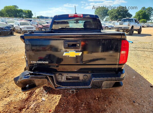 1GCGSBEAXJ1121829 2018 CHEVROLET COLORADO Black Widok z tyłu