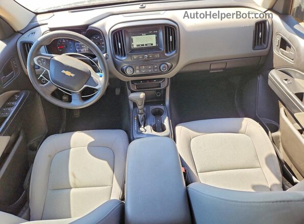 1GCGSBEAXJ1121829 2018 CHEVROLET COLORADO Black Widok deski rozdzielczej
