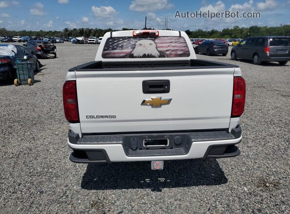 1GCGSBEAXJ1234664 2018 CHEVROLET COLORADO White Вид ззаду
