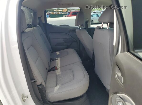 1GCGSBEAXJ1234664 2018 CHEVROLET COLORADO White Вид задніх сидінь