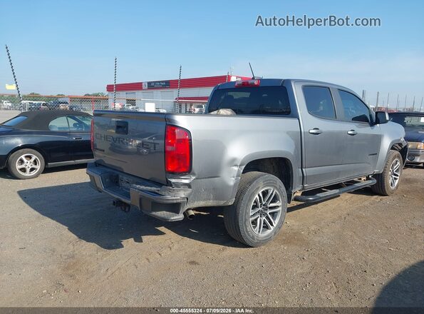 1GCGSBEAXM1125514 2021 CHEVROLET COLORADO Gray Rear right