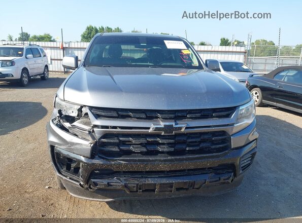 1GCGSBEAXM1125514 2021 CHEVROLET COLORADO Gray Instrument cluster view