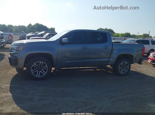 1GCGSBEAXM1125514 2021 CHEVROLET COLORADO Gray 360 interior view