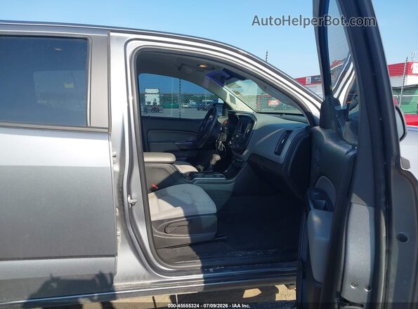 1GCGSBEAXM1125514 2021 CHEVROLET COLORADO Gray Front interior view