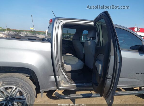 1GCGSBEAXM1125514 2021 CHEVROLET COLORADO Gray VIN sticker view