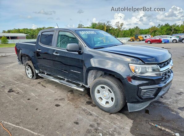 1GCGSBEAXM1172350 2021 CHEVROLET COLORADO Black Delantero derecho