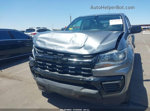 1GCGSBEAXN1302709 2022 CHEVROLET COLORADO Серый Вид спереди