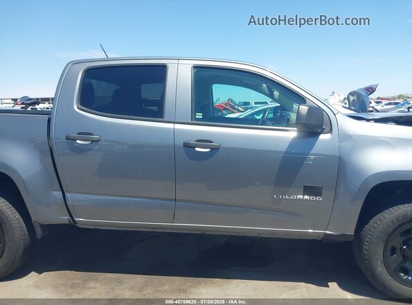 1GCGSBEAXN1302709 2022 CHEVROLET COLORADO Серый Вид задней части салона