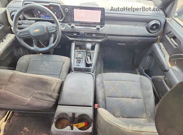 1GCGSBEC0R1129578 2024 CHEVROLET COLORADO White Dashboard view