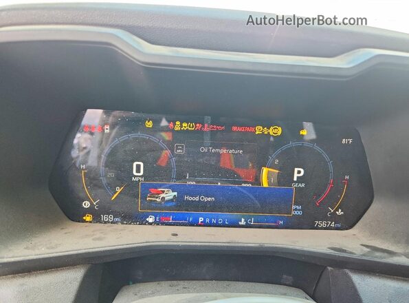 1GCGSBEC0R1129578 2024 CHEVROLET COLORADO White Instrument cluster view