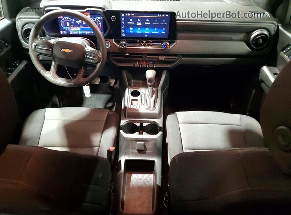 1GCGSBEC0R1134487 2024 CHEVROLET COLORADO White Widok deski rozdzielczej