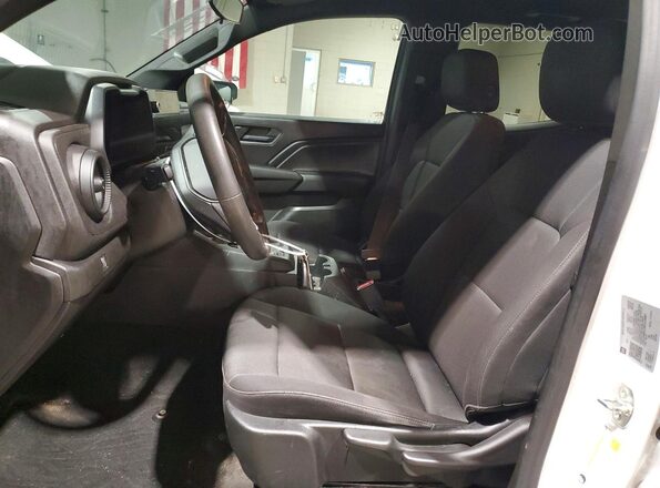 1GCGSBEC0R1134487 2024 CHEVROLET COLORADO White Widok wnętrza z przodu