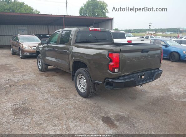 1GCGSBEC1P1177815 2023 CHEVROLET COLORADO Brown Trasero izquierdo