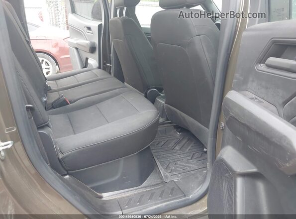 1GCGSBEC1P1177815 2023 CHEVROLET COLORADO Brown Vista de la etiqueta del VIN