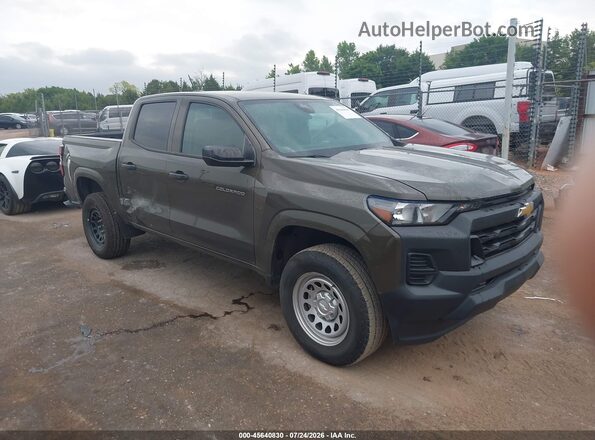 1GCGSBEC1P1177815 2023 CHEVROLET COLORADO Brown Vista interior trasera