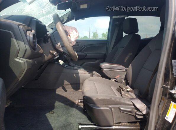 1GCGSBEC1R1167126 2024 CHEVROLET COLORADO Black წინა სალონის ხედი