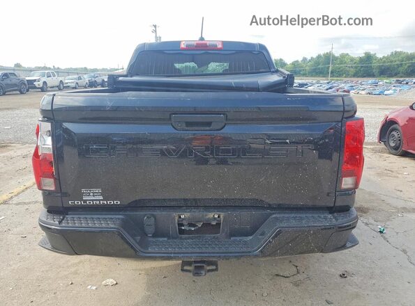 1GCGSBEC1R1167126 2024 CHEVROLET COLORADO Black უკანა ხედი