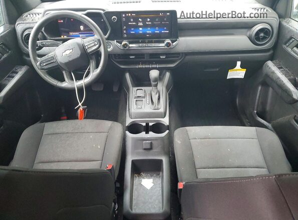 1GCGSBEC3R1299496 2024 CHEVROLET COLORADO Черный Вид панели приборов