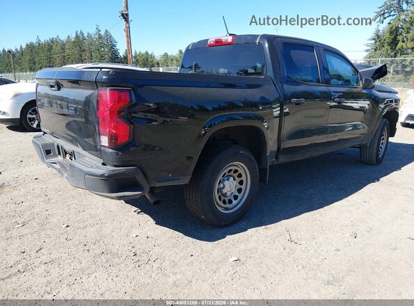 1GCGSBEC4R1232079 2024 CHEVROLET COLORADO Black Հետևի աջ