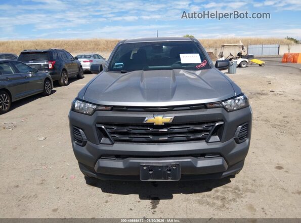 1GCGSBEC6P1261550 2023 CHEVROLET COLORADO Gray Դիմացի տեսք