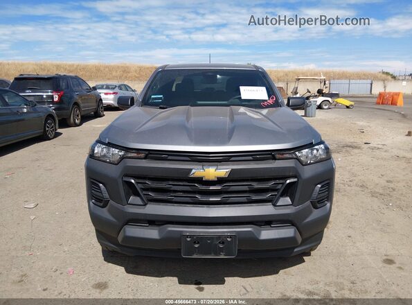 1GCGSBEC6P1261550 2023 CHEVROLET COLORADO Gray Սարքավորումների վահանակի տեսք