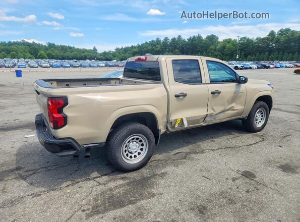 1GCGSBEC6P1264321 2023 CHEVROLET COLORADO Желто-коричневый Задняя правая четверть
