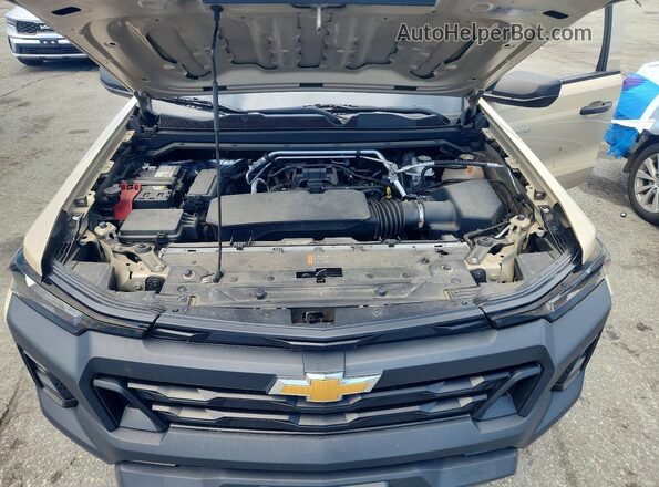 1GCGSBEC6P1264321 2023 CHEVROLET COLORADO Желто-коричневый Вид задней части салона