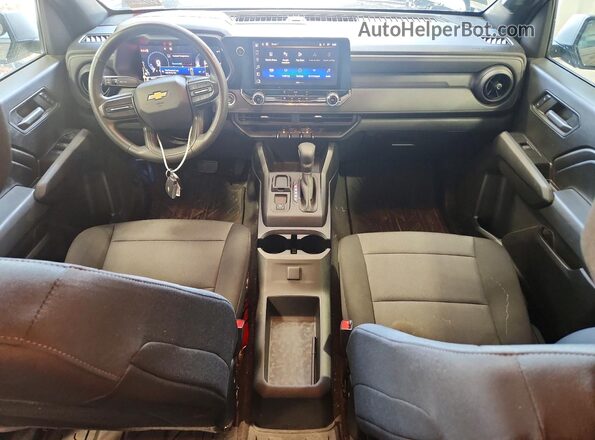 1GCGSBEC6R1243763 2024 CHEVROLET COLORADO Brown Dashboard view