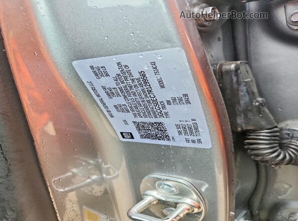 1GCGSBEC7R1299565 2024 CHEVROLET COLORADO Gray Widok komory silnika