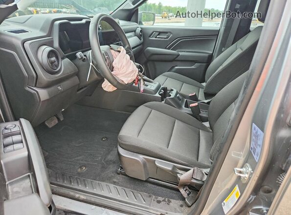 1GCGSBEC7R1299565 2024 CHEVROLET COLORADO Gray Widok wnętrza z przodu
