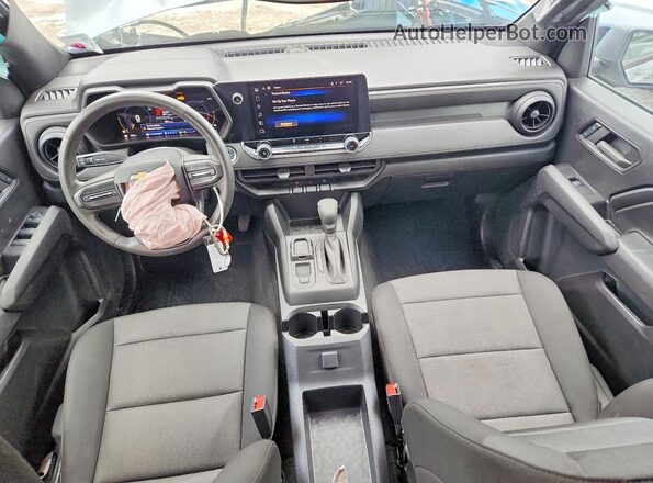 1GCGSBEC7R1299565 2024 CHEVROLET COLORADO Gray Widok deski rozdzielczej