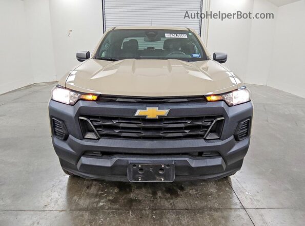 1GCGSBEC8P1171428 2023 CHEVROLET COLORADO Brown წინა ხედი
