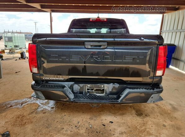 1GCGSBEC8P1175706 2023 CHEVROLET COLORADO Black Rear view