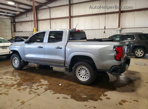 1GCGSBEC8R1169293 2024 CHEVROLET COLORADO Silver Trasero izquierdo