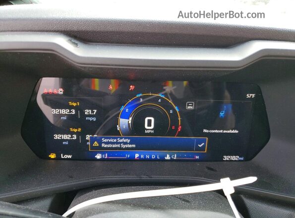 1GCGSBEC9R1224902 2024 CHEVROLET COLORADO White Instrument cluster view