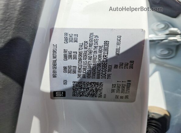 1GCGSBECXR1180389 2024 CHEVROLET COLORADO Белый Вид подкапотного пространства