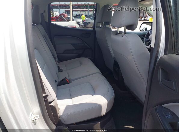 1GCGSBEN0H1280310 2017 CHEVROLET COLORADO Silver VIN sticker view