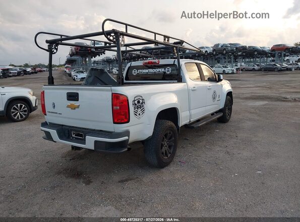 1GCGSBEN0J1321802 2018 CHEVROLET COLORADO Белый Задняя правая четверть