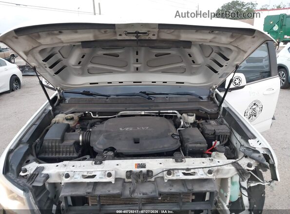 1GCGSBEN0J1321802 2018 CHEVROLET COLORADO Белый Вид сзади