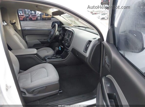 1GCGSBEN0J1321802 2018 CHEVROLET COLORADO Белый Вид салона спереди