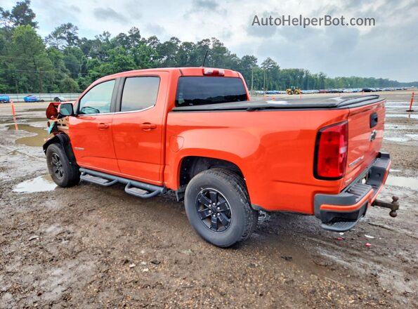 1GCGSBEN0K1274255 2019 CHEVROLET COLORADO Orange უკანა მარცხენა