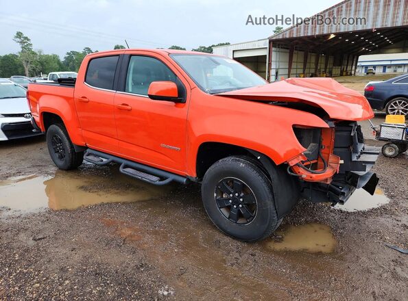 1GCGSBEN0K1274255 2019 CHEVROLET COLORADO Orange წინა მარჯვენა