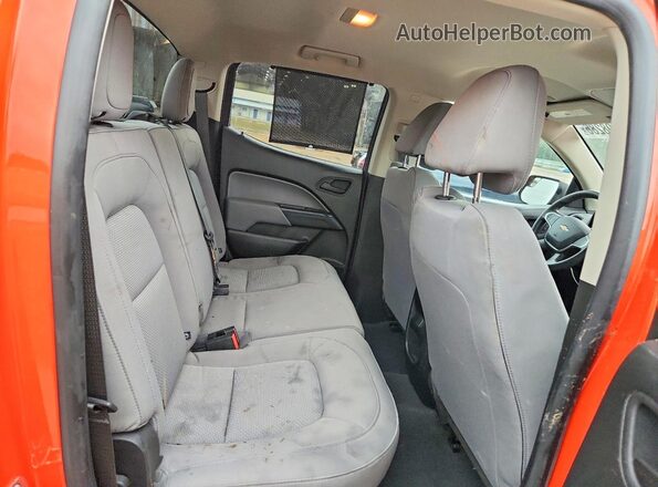 1GCGSBEN0K1274255 2019 CHEVROLET COLORADO Orange უკანა სავარძლების ხედი