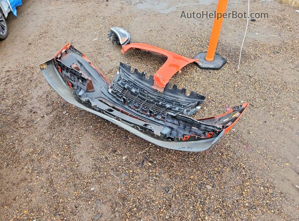 1GCGSBEN0K1274255 2019 CHEVROLET COLORADO Orange ძრავის განყოფილების ხედი